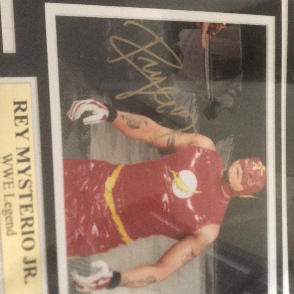 Signed Rey Mysterio